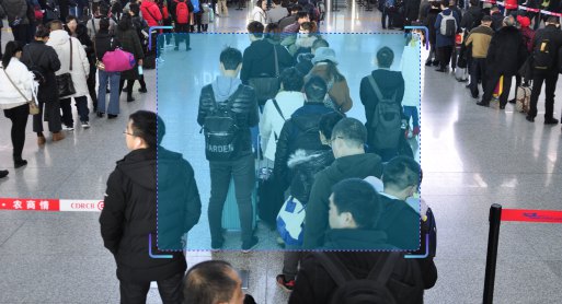 动态人流量统计