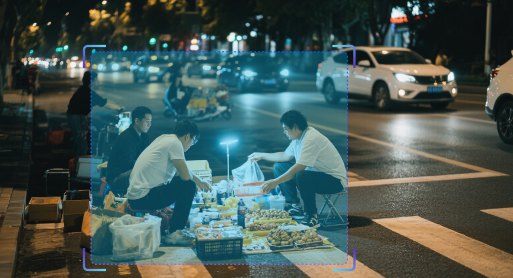 占道经营识别