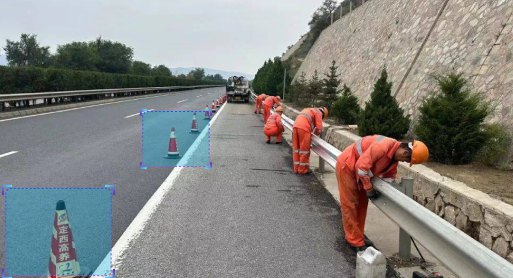 道路养护施工识别